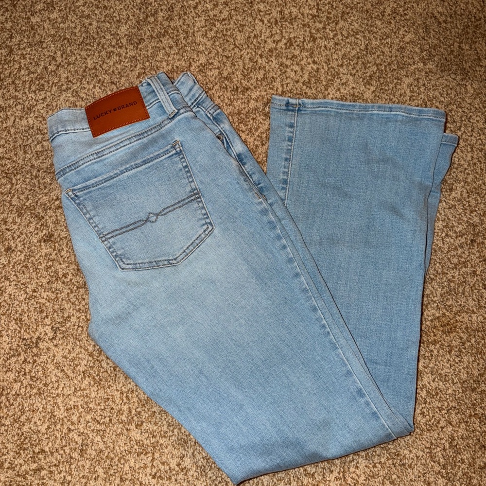 Lucky Brand Sky Blue Mid/Low Rise Denim Jeans